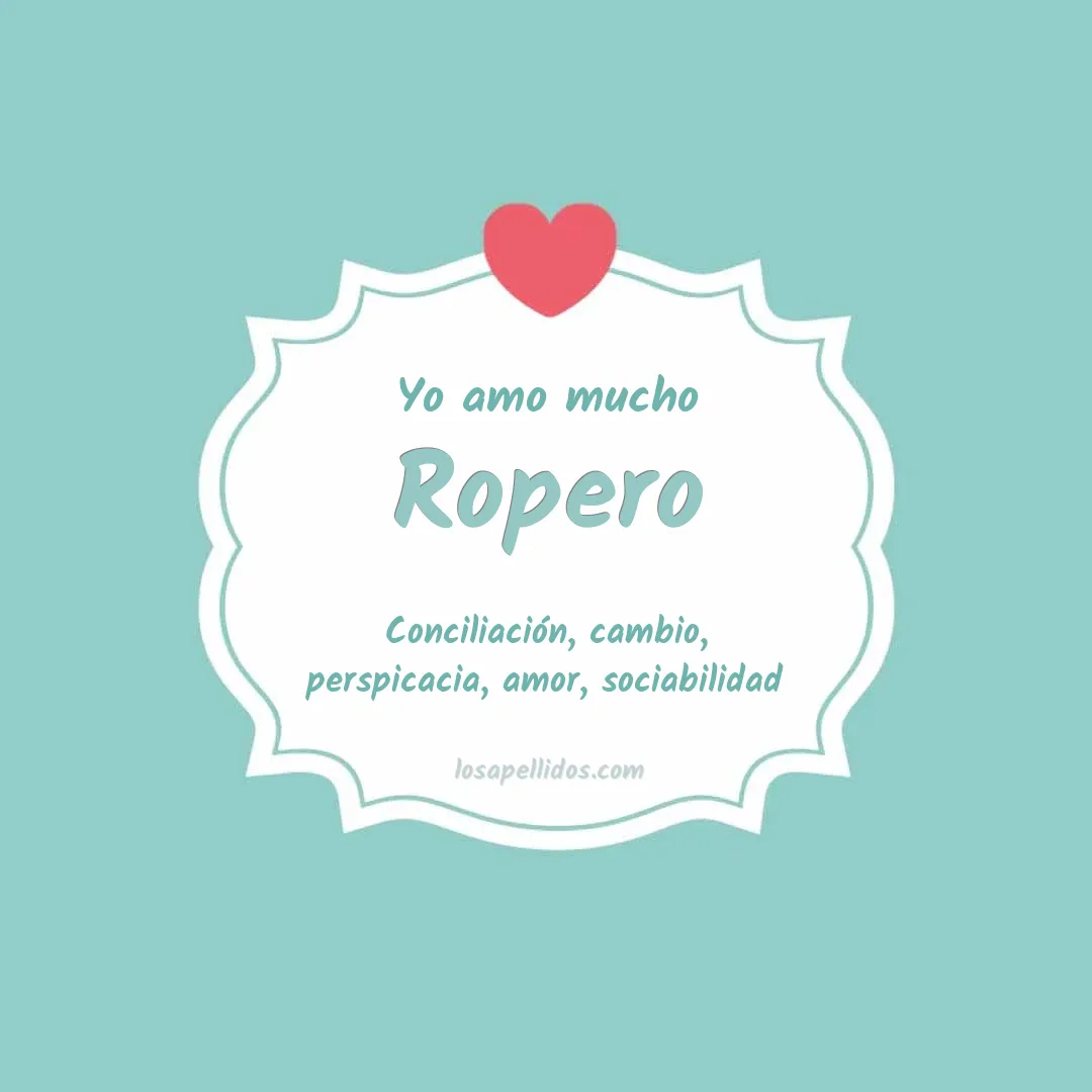 Yo amo mucho Ropero