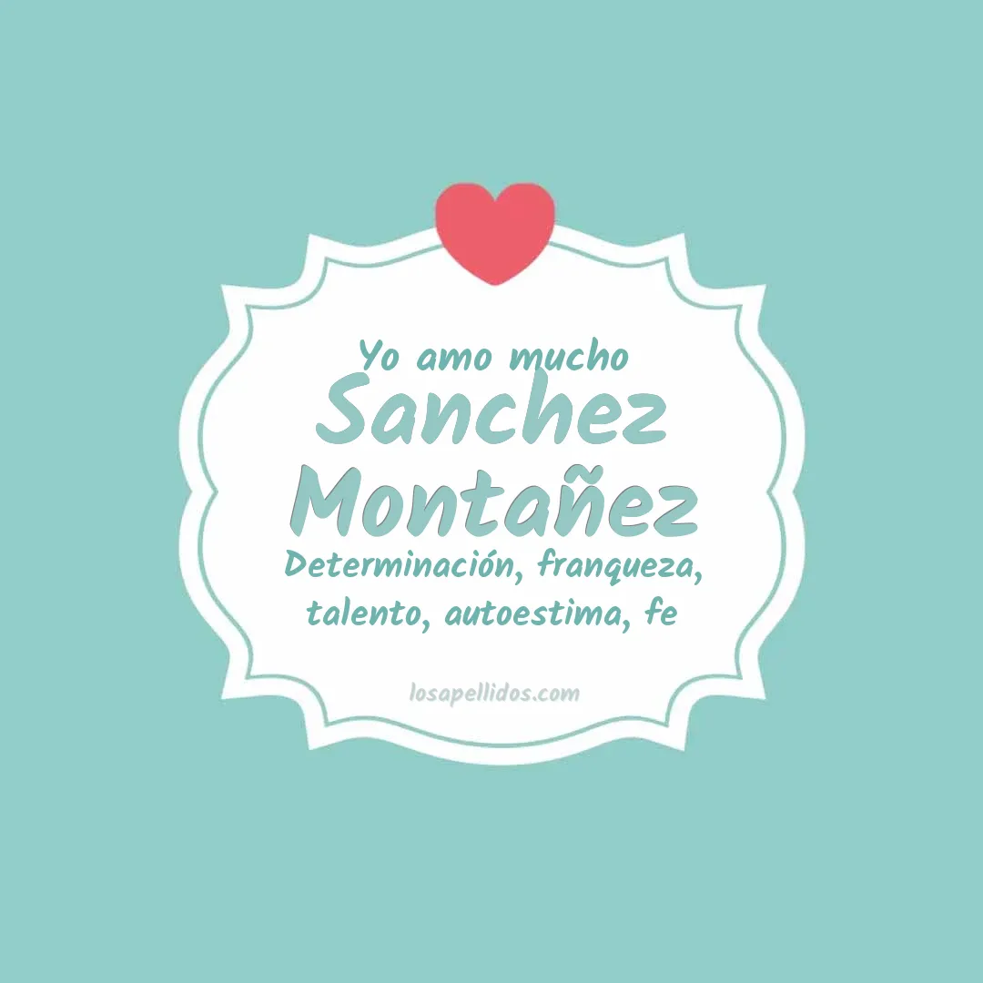Yo amo mucho Sanchez montañez
