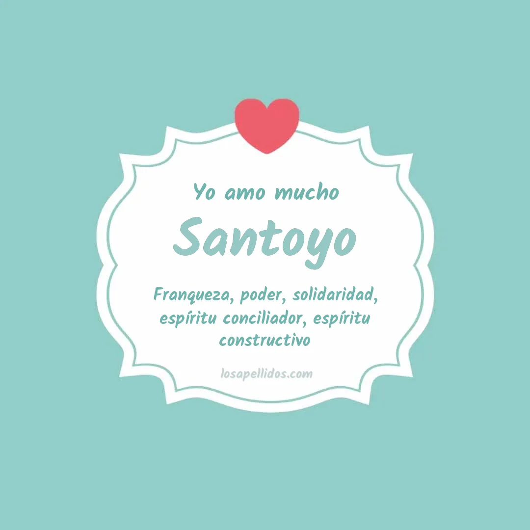Yo amo mucho Santoyo