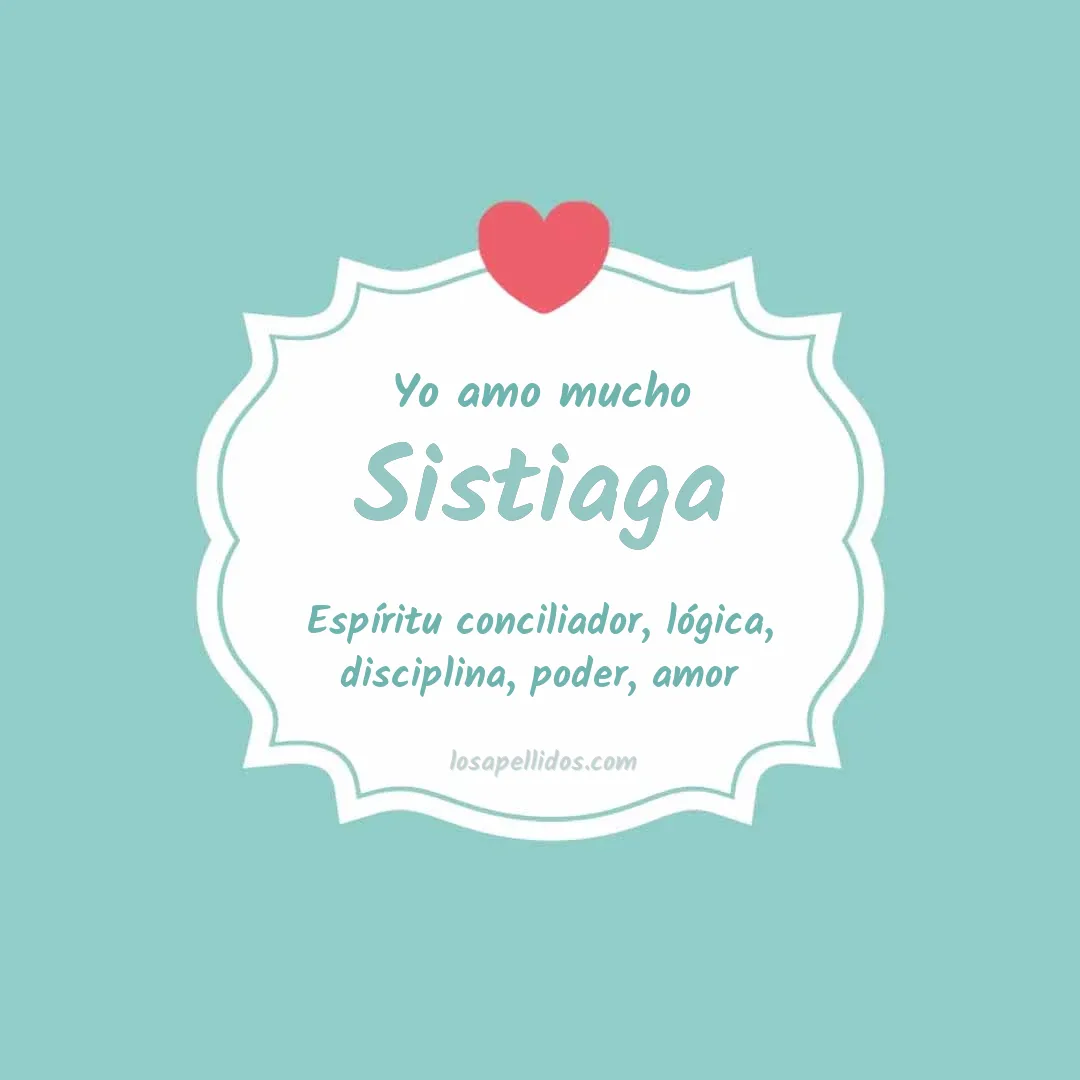 Yo amo mucho Sistiaga