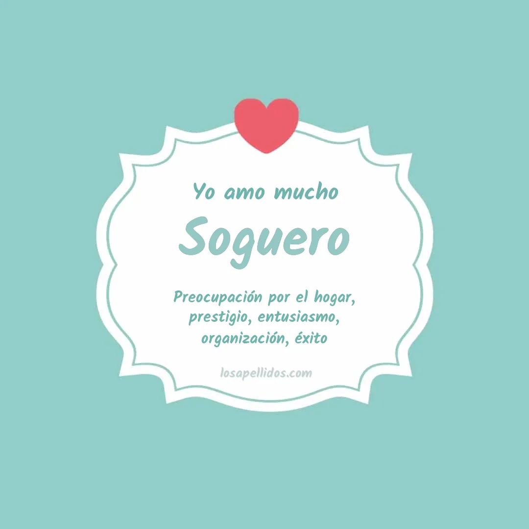 Yo amo mucho Soguero