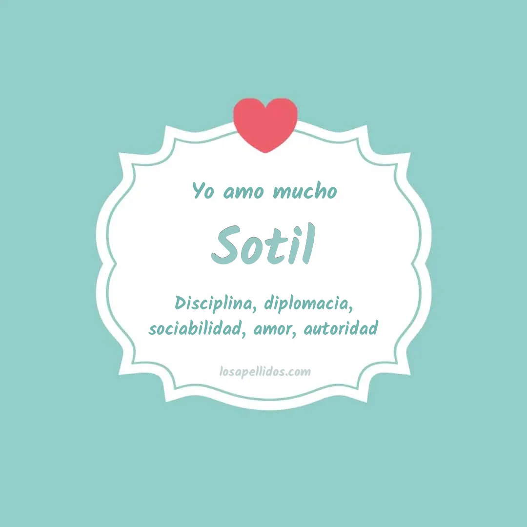 Yo amo mucho Sotil