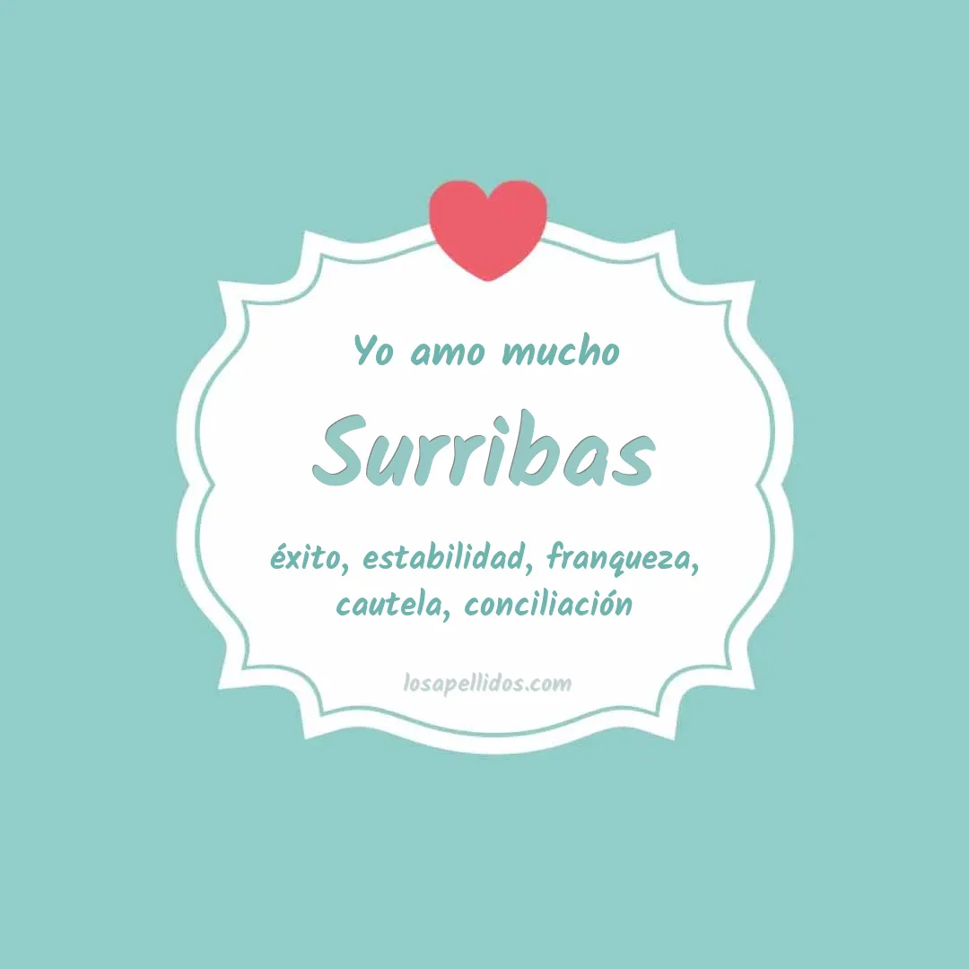 Yo amo mucho Surribas