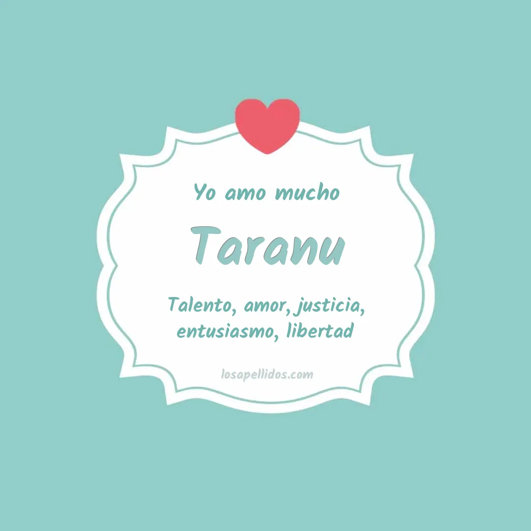 Yo amo mucho Taranu