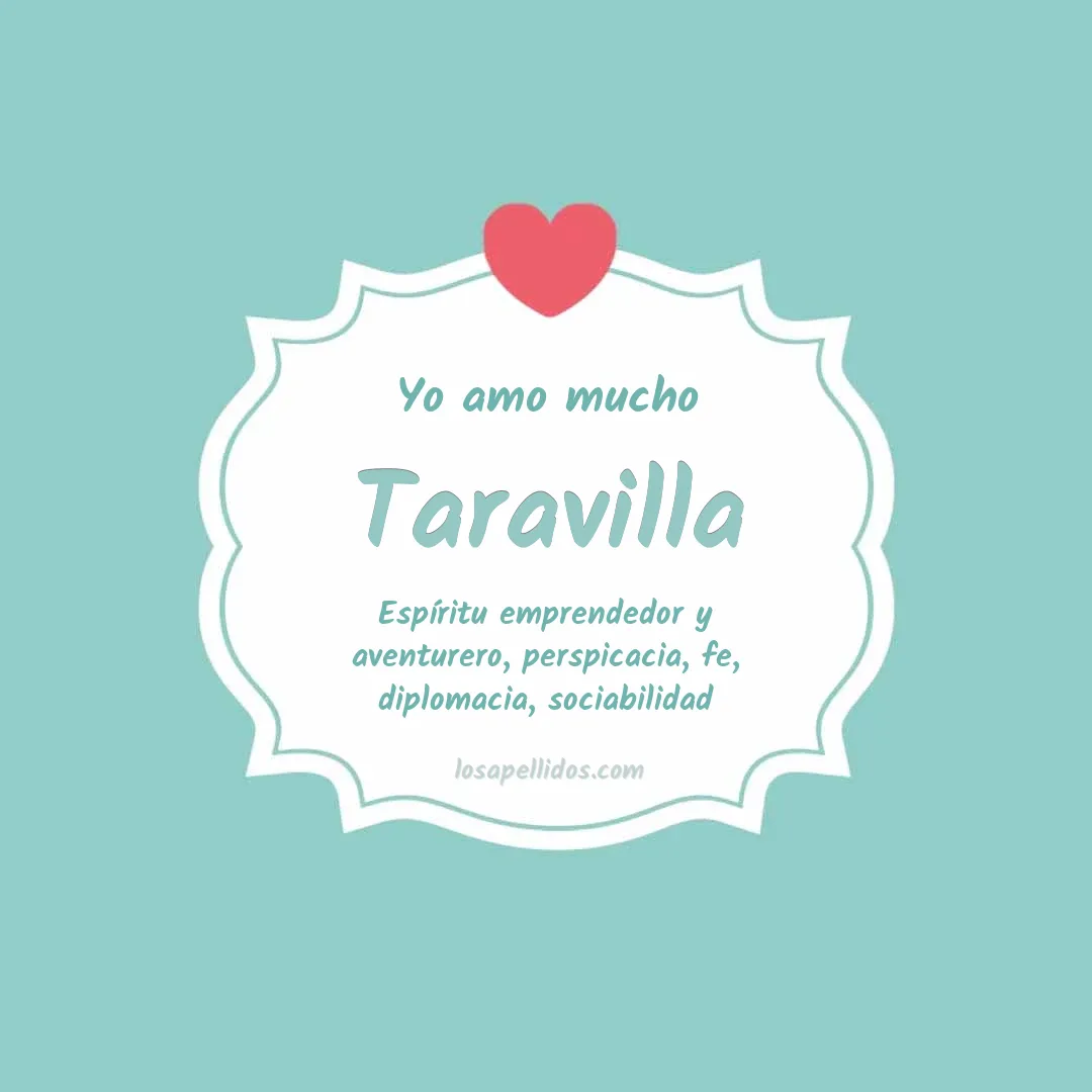 Yo amo mucho Taravilla
