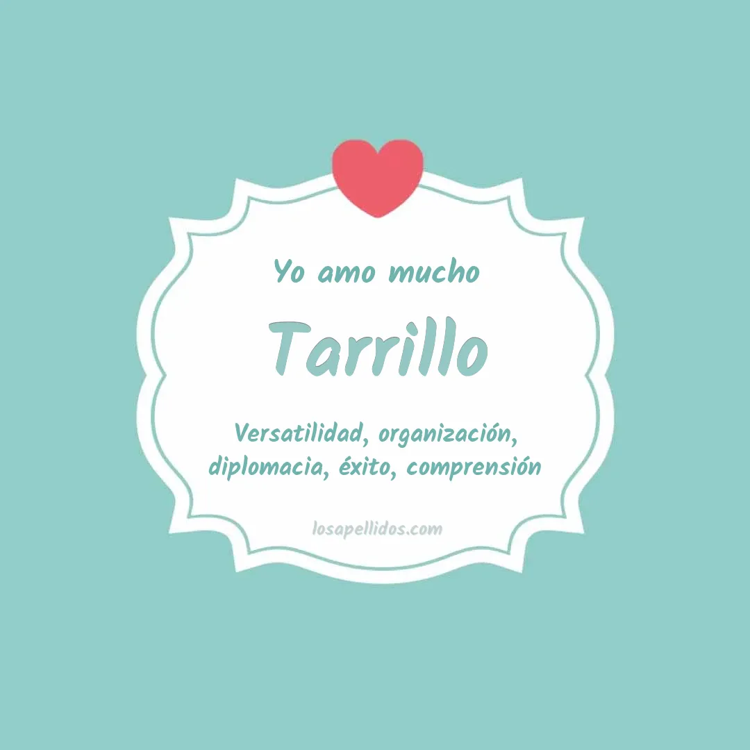 Yo amo mucho Tarrillo