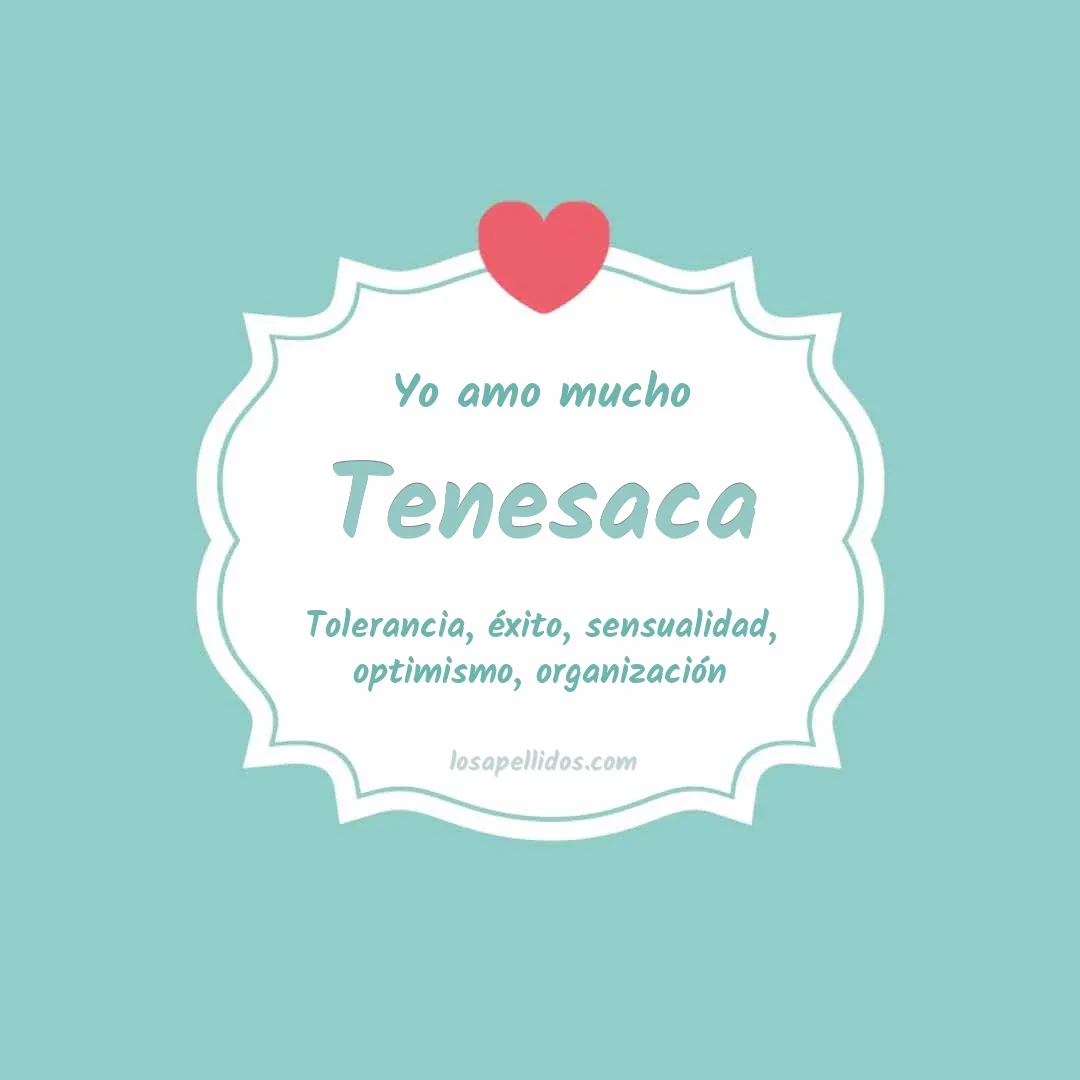 Yo amo mucho Tenesaca