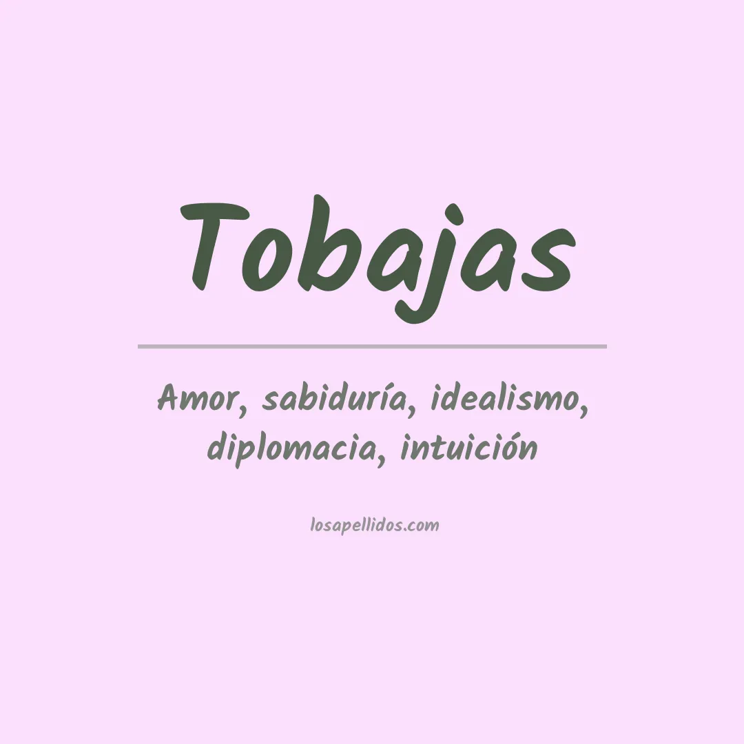 Apellido Tobajas