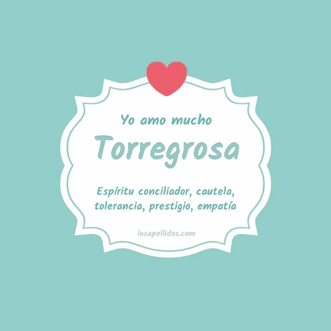 Yo amo mucho Torregrosa