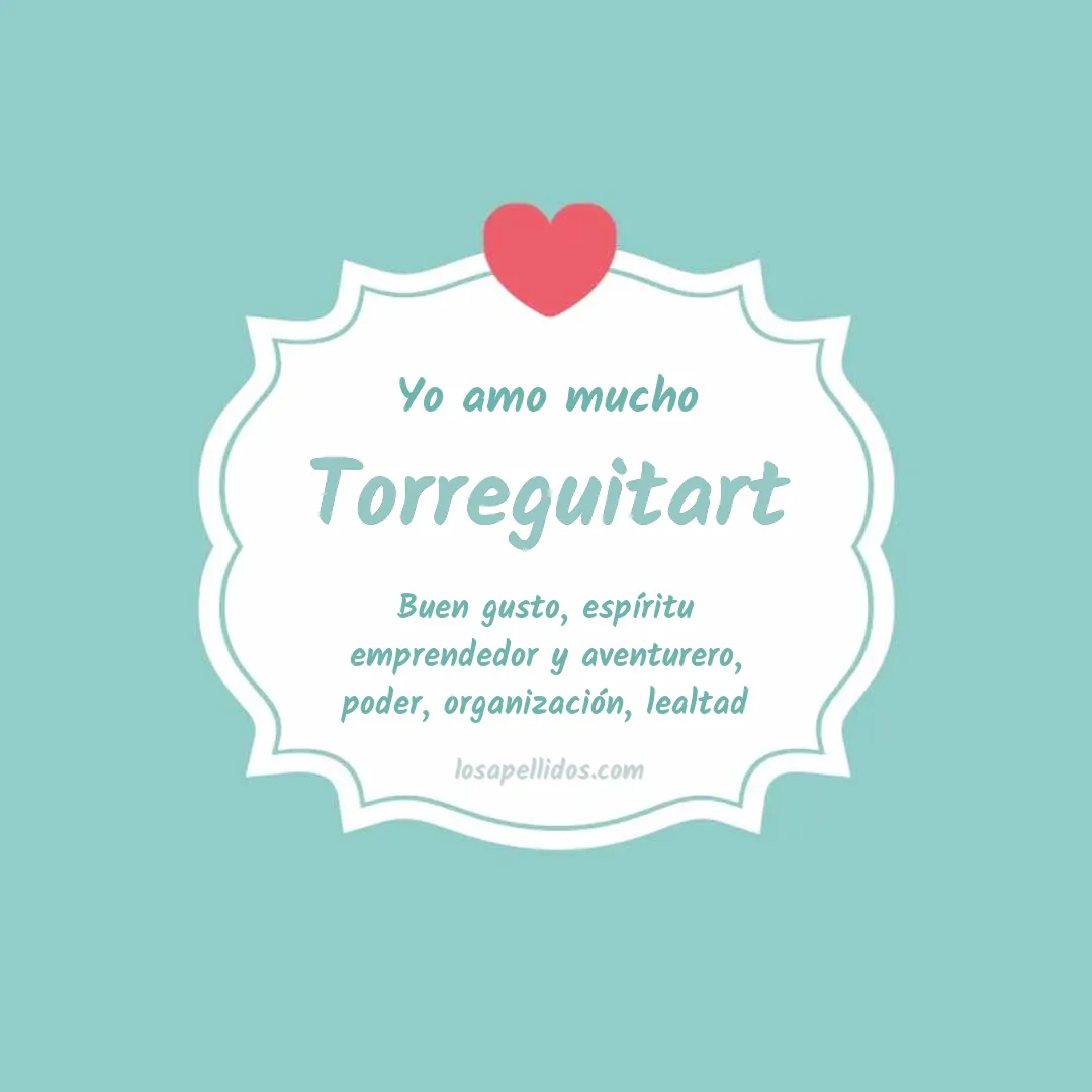 Yo amo mucho Torreguitart