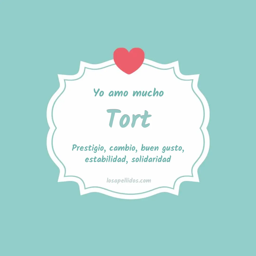 Yo amo mucho Tort