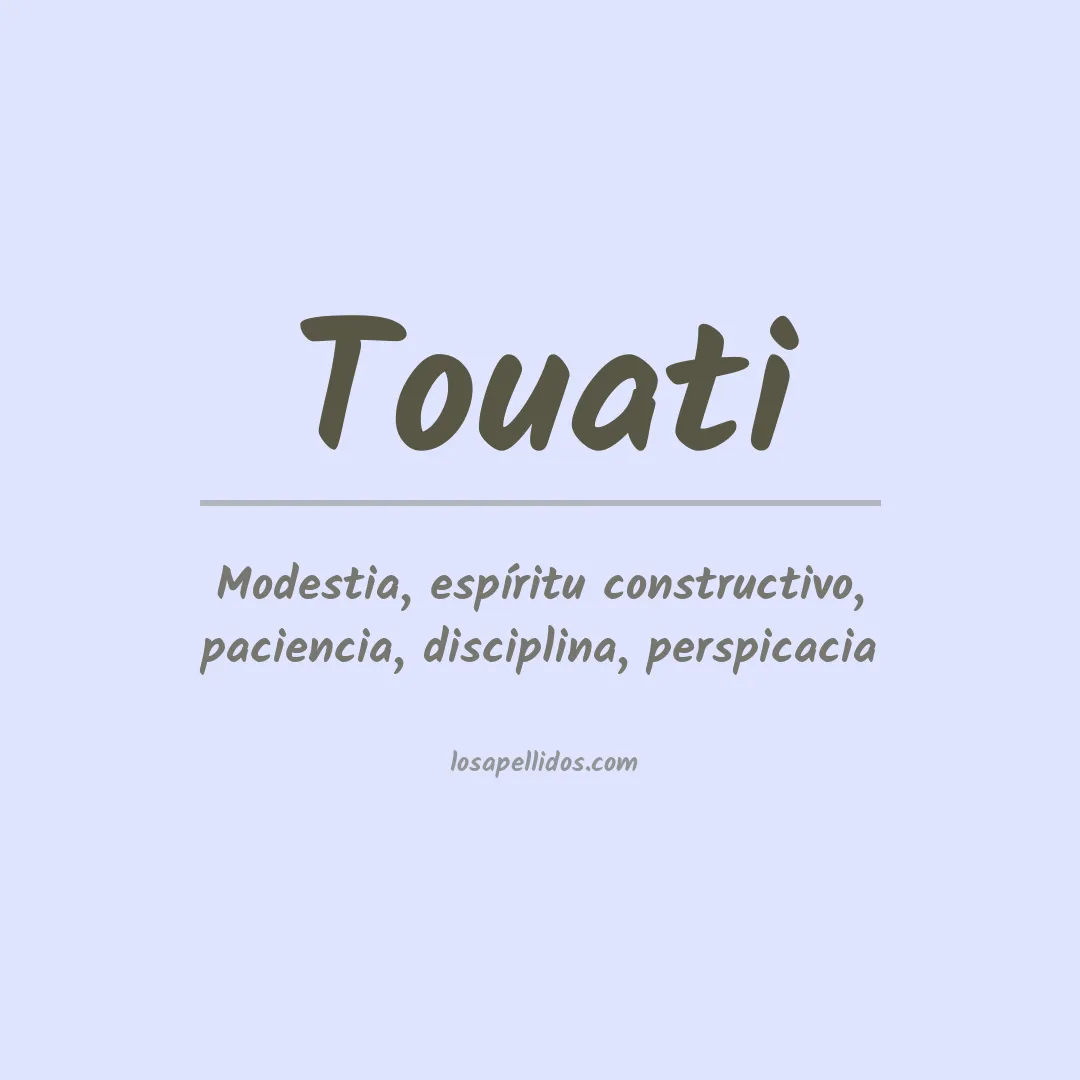 Apellido Touati