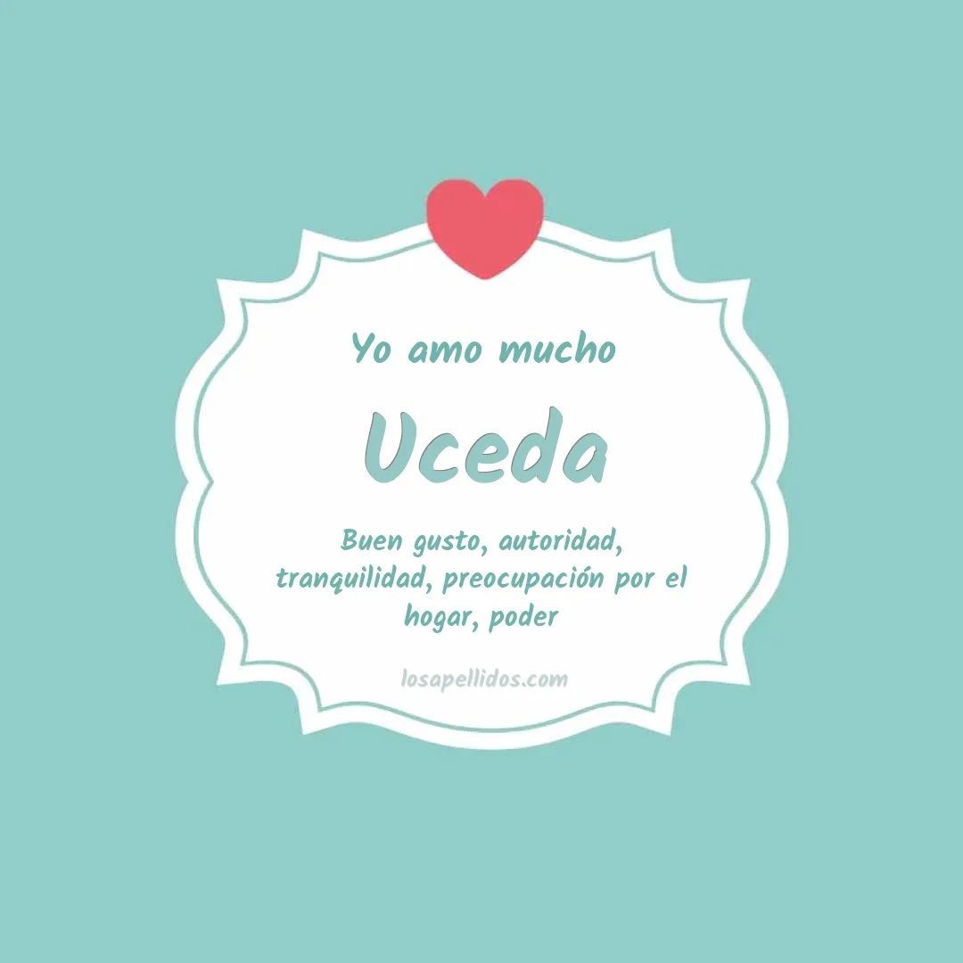 Yo amo mucho Uceda