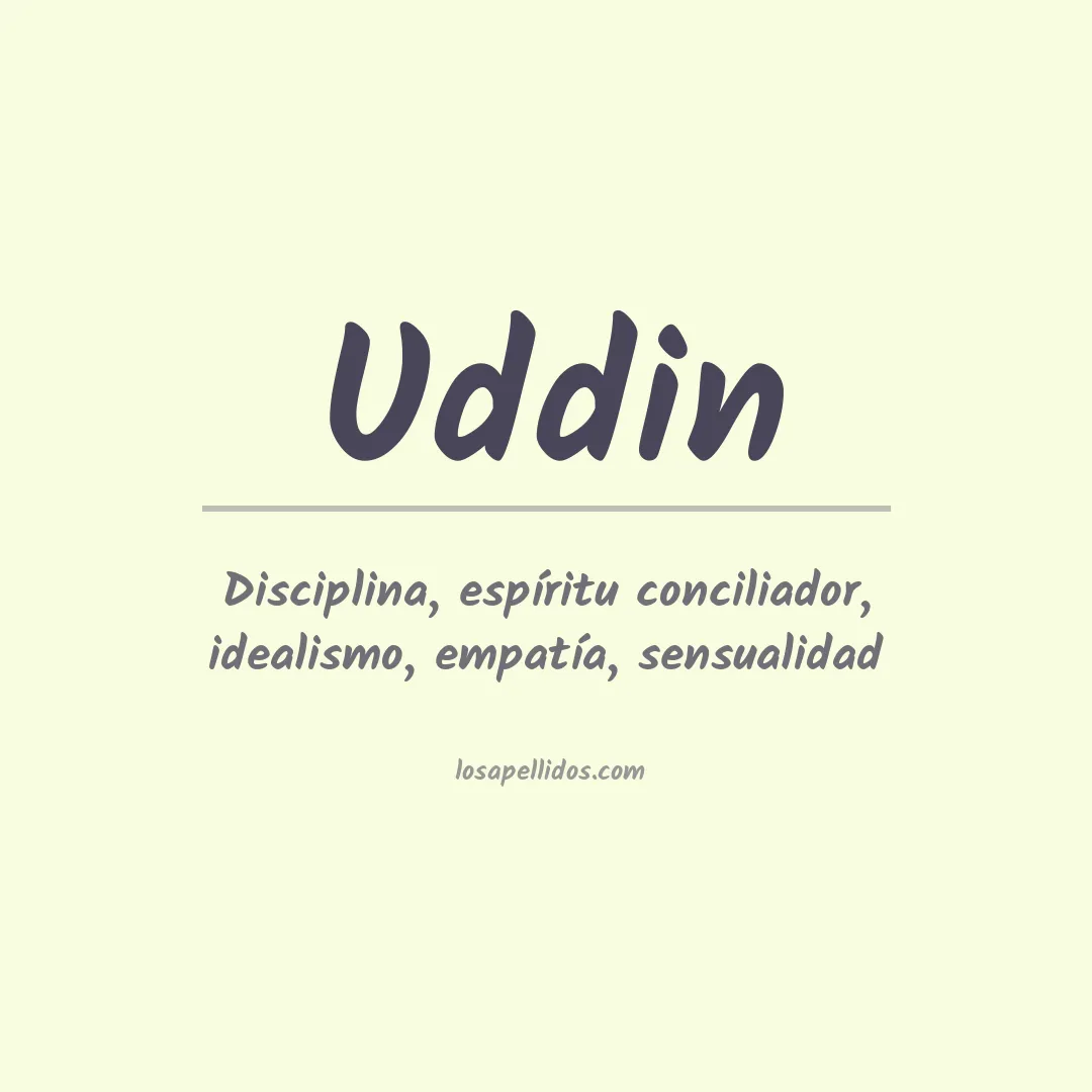 Apellido Uddin