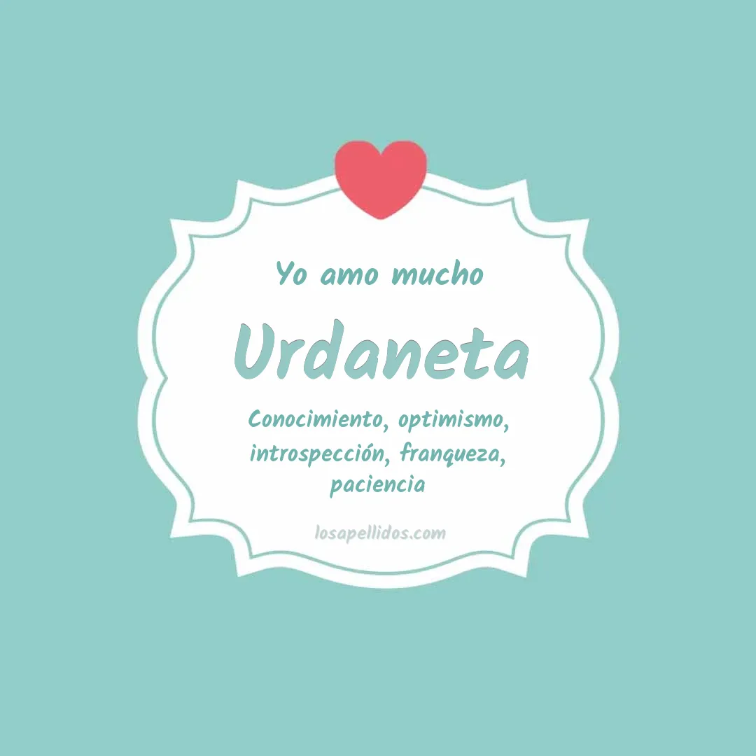 Yo amo mucho Urdaneta
