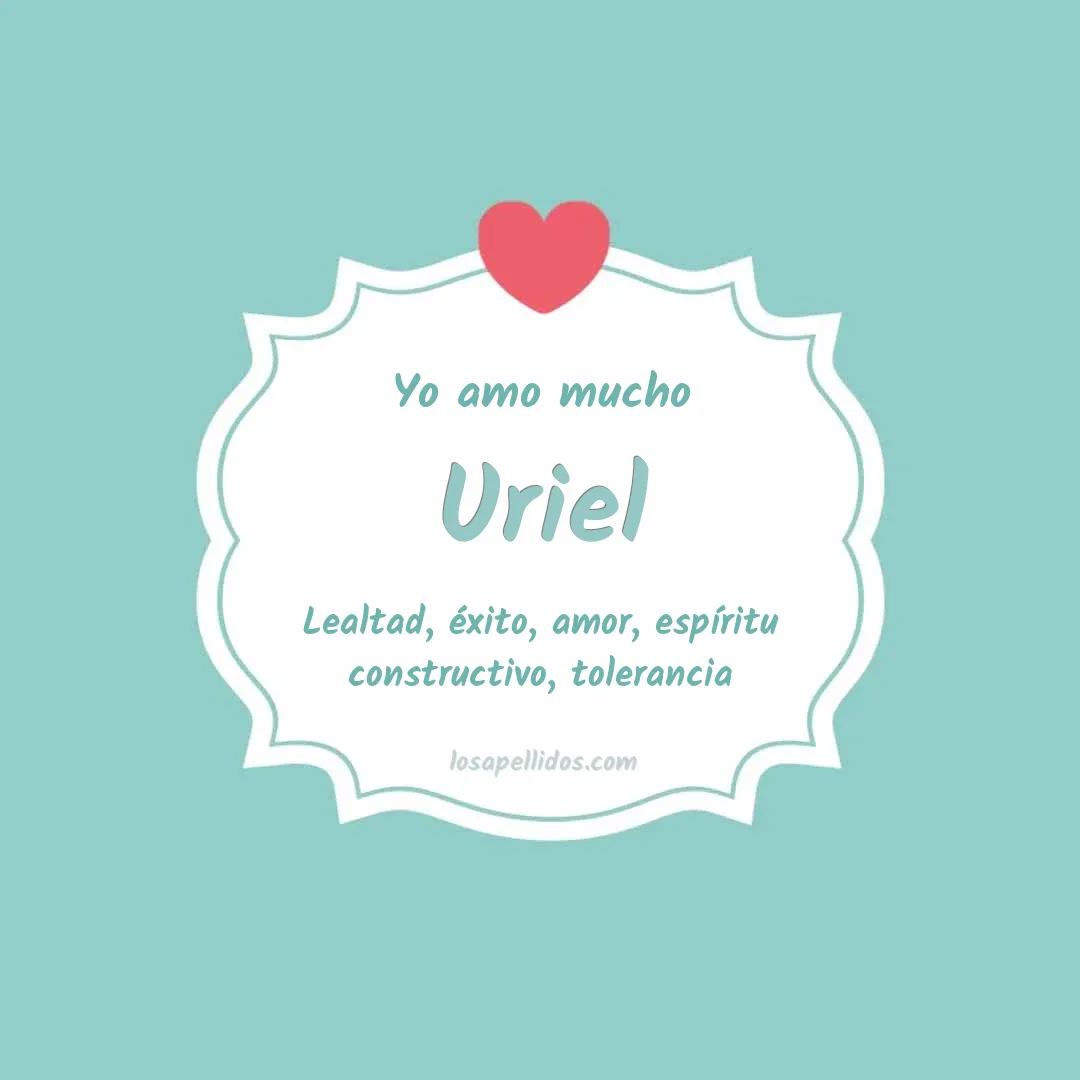 Yo amo mucho Uriel