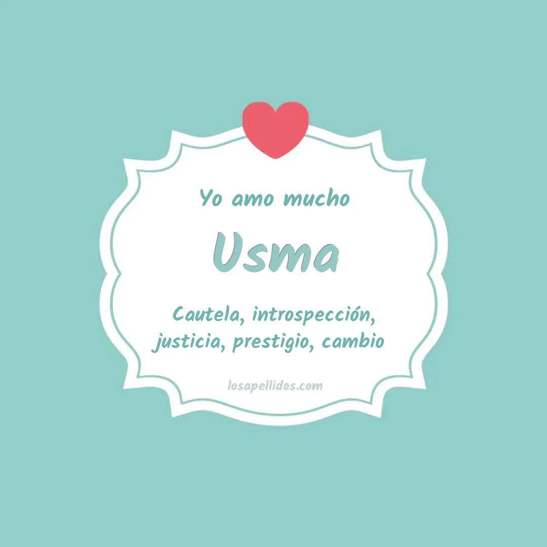 Yo amo mucho Usma