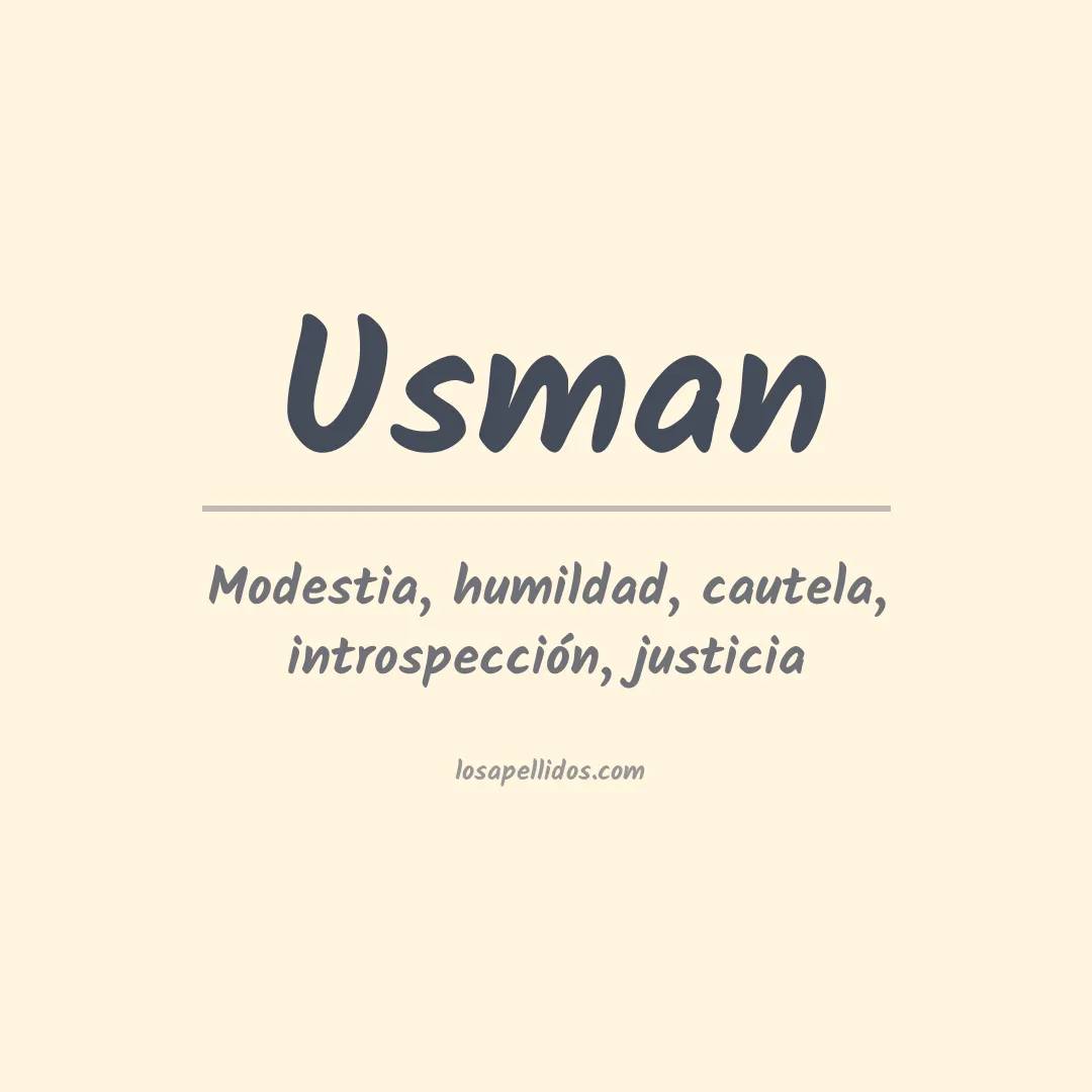 Apellido Usman