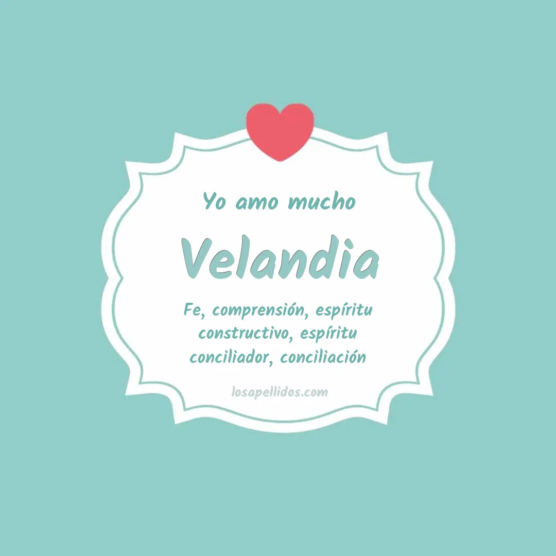 Yo amo mucho Velandia