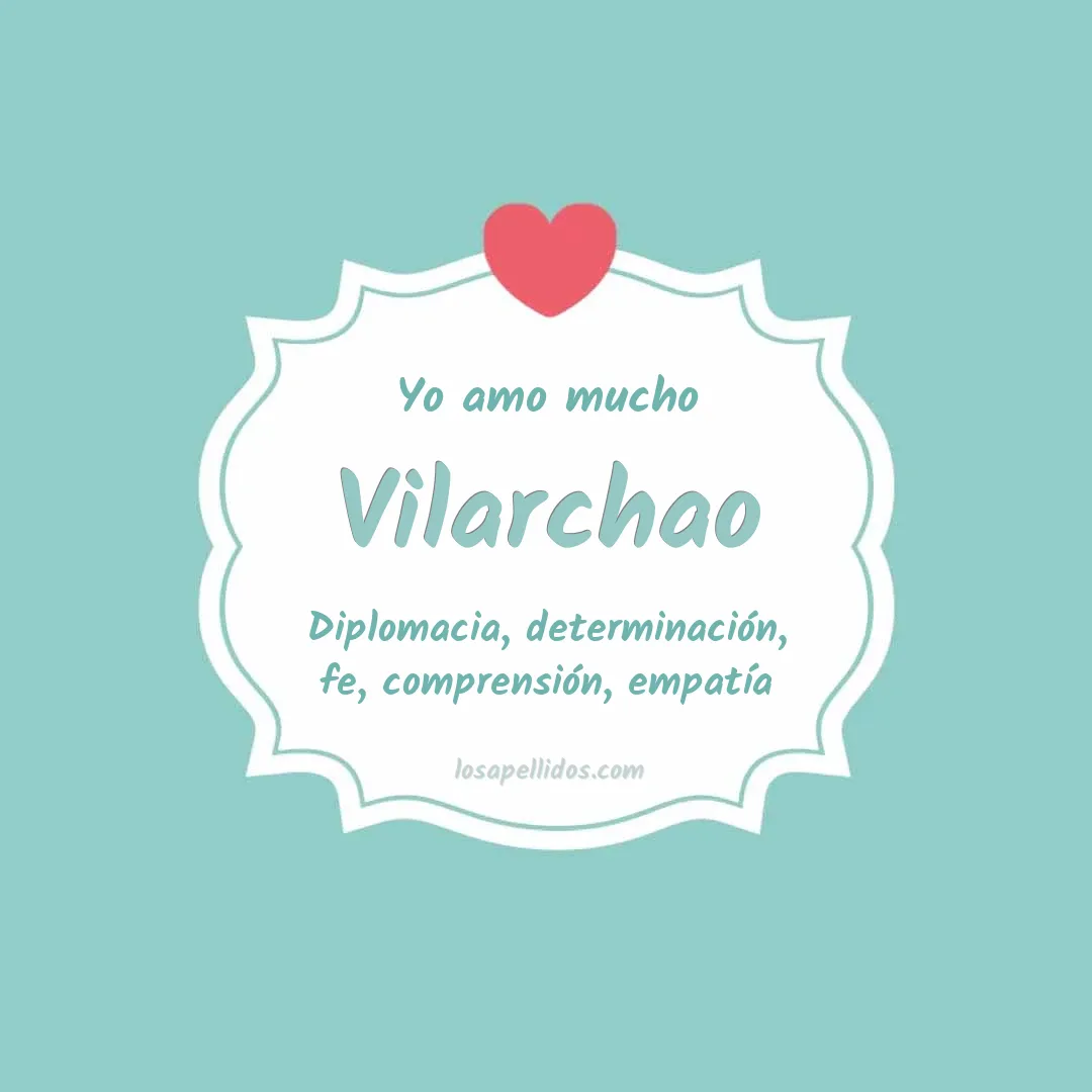Yo amo mucho Vilarchao