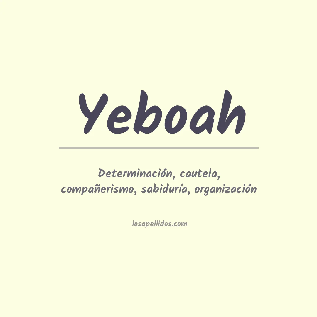 Apellido Yeboah
