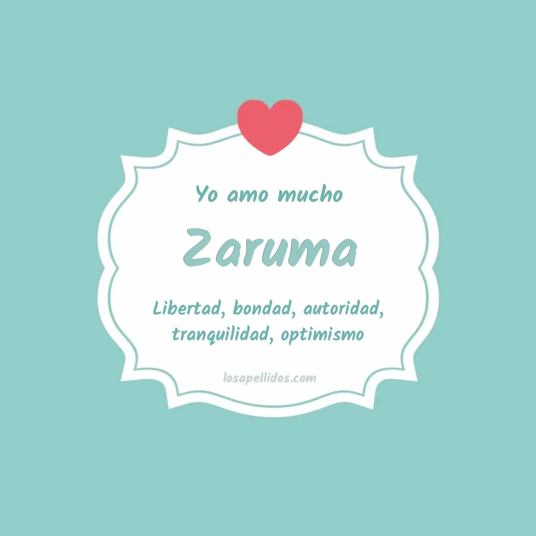 Yo amo mucho Zaruma