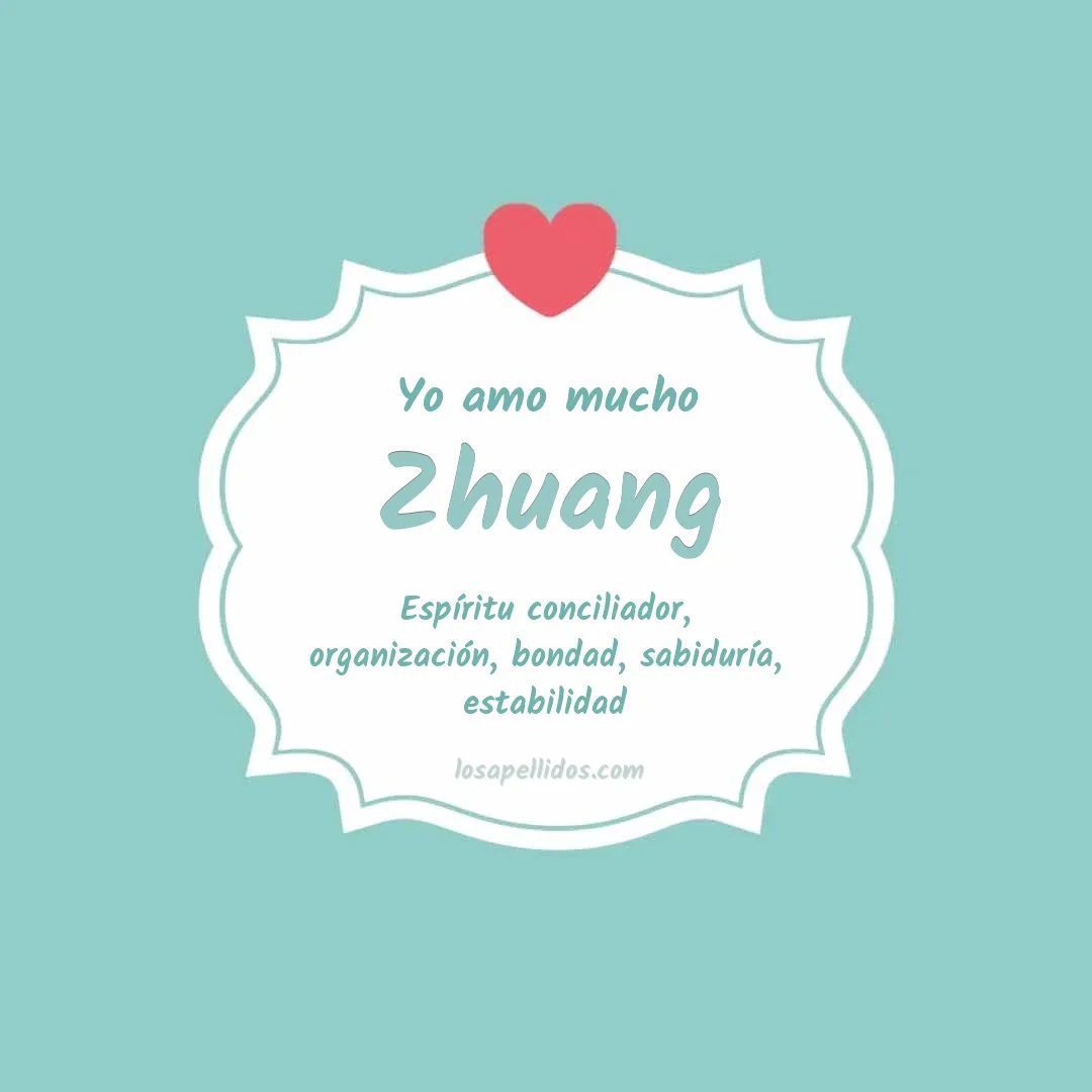 Yo amo mucho Zhuang