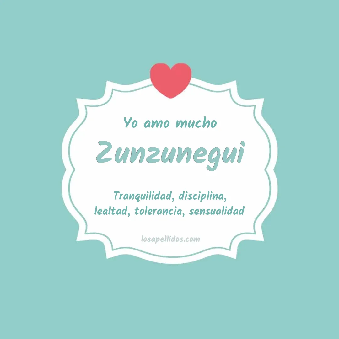Yo amo mucho Zunzunegui