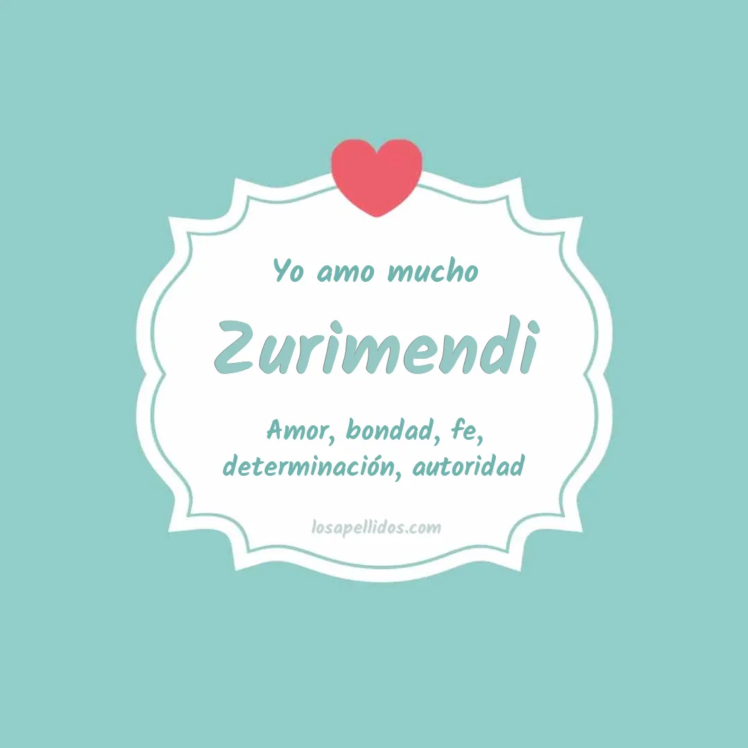 Yo amo mucho Zurimendi